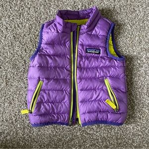 6-12month Patagonia purple vest
